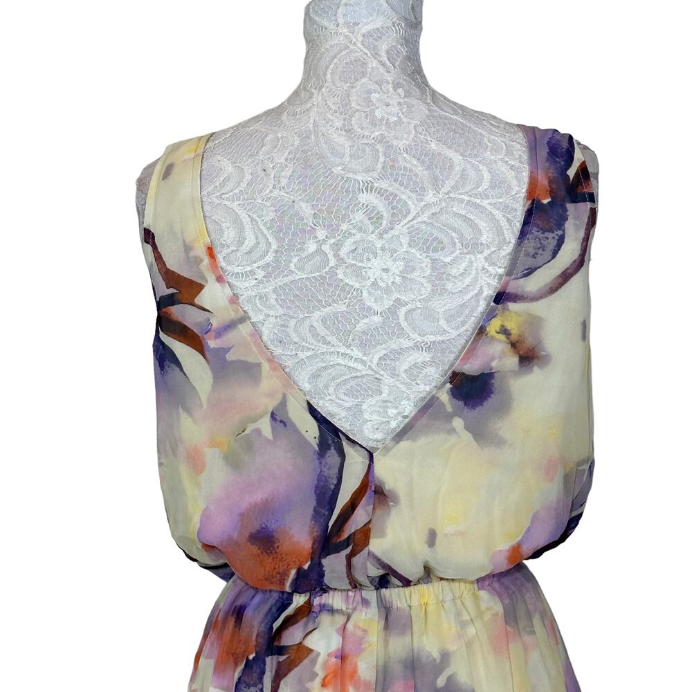 Show Me Your Mumu Floral Kendall Slit Maxi Dress Women Medium Weddings Prom - Picture 10 of 11